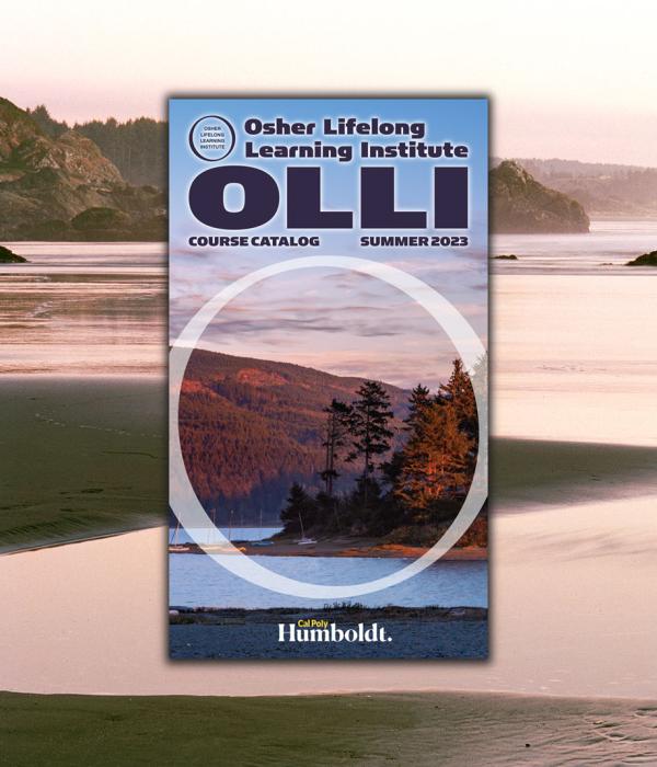 Cover of summer 2023 OLLI catalog