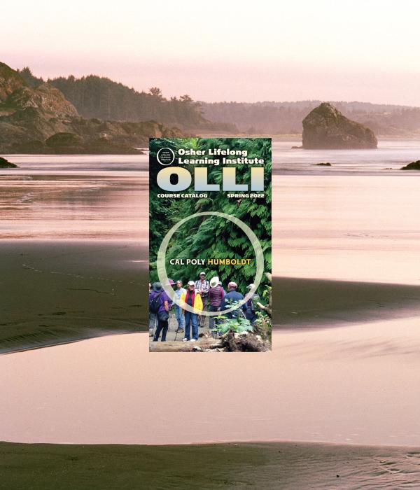 Cover of spring 2022 OLLI catalog