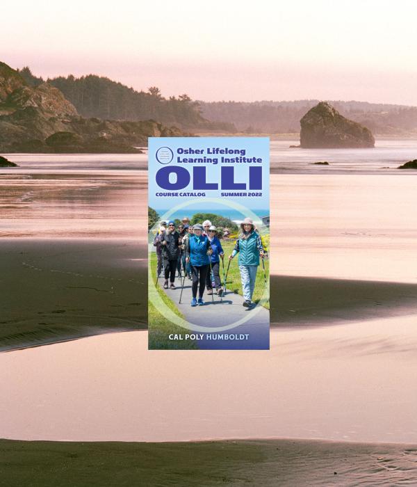 Cover of summer 2022 OLLI catalog