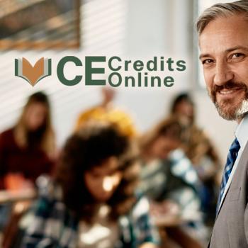 CE Credits Online [Teacher in front of classroom of students]