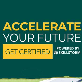 Accelerate your future - get certified. Powered by SkillStorm