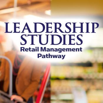 Leadership Studies Retail Management Pathway - Man and woman retail store managers