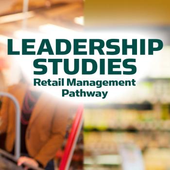 Leadership Studies Retail Management Pathway - Man and woman retail store managers