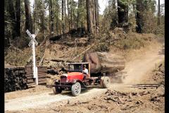Southeast Humboldt Hinterlands: old logging truck