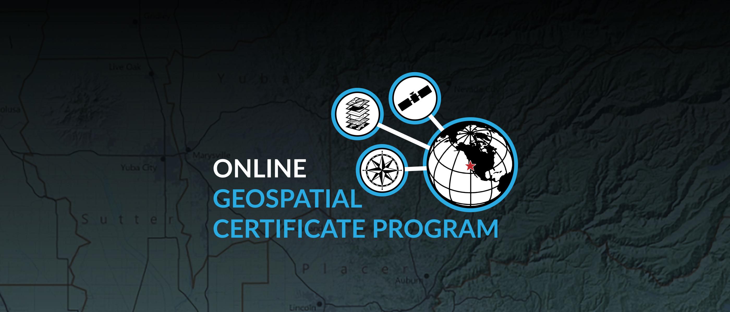 Online Geospatial Certificate Program