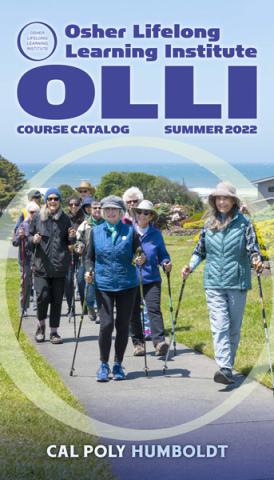 Cover of summer 2022 OLLI Course Catalog