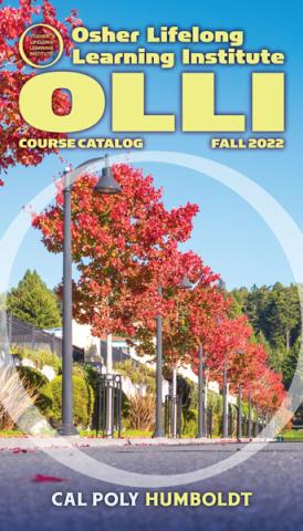 Cover of fall 2022 OLLI Catalog